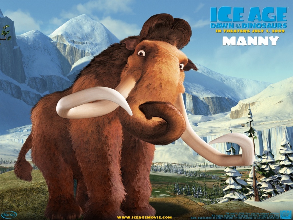 Manny Ice Age 9